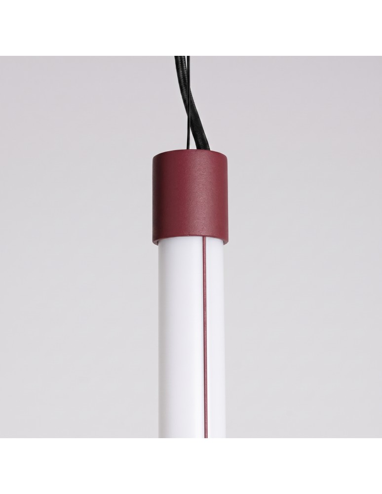 Thoro Lampa wisząca TRANG 50 burgund LED 3000K TH.829