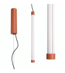 Thoro Lampa wisząca TRANG 50 ochra czerwona LED 3000K TH.833