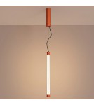 Thoro Lampa wisząca TRANG 50 ochra czerwona LED 3000K TH.833