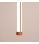 Thoro Lampa wisząca TRANG 50 ochra czerwona LED 3000K TH.833