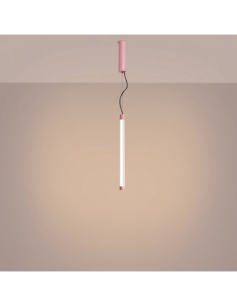 Thoro Lampa wisząca TRANG 50 różowa LED 3000K TH.834