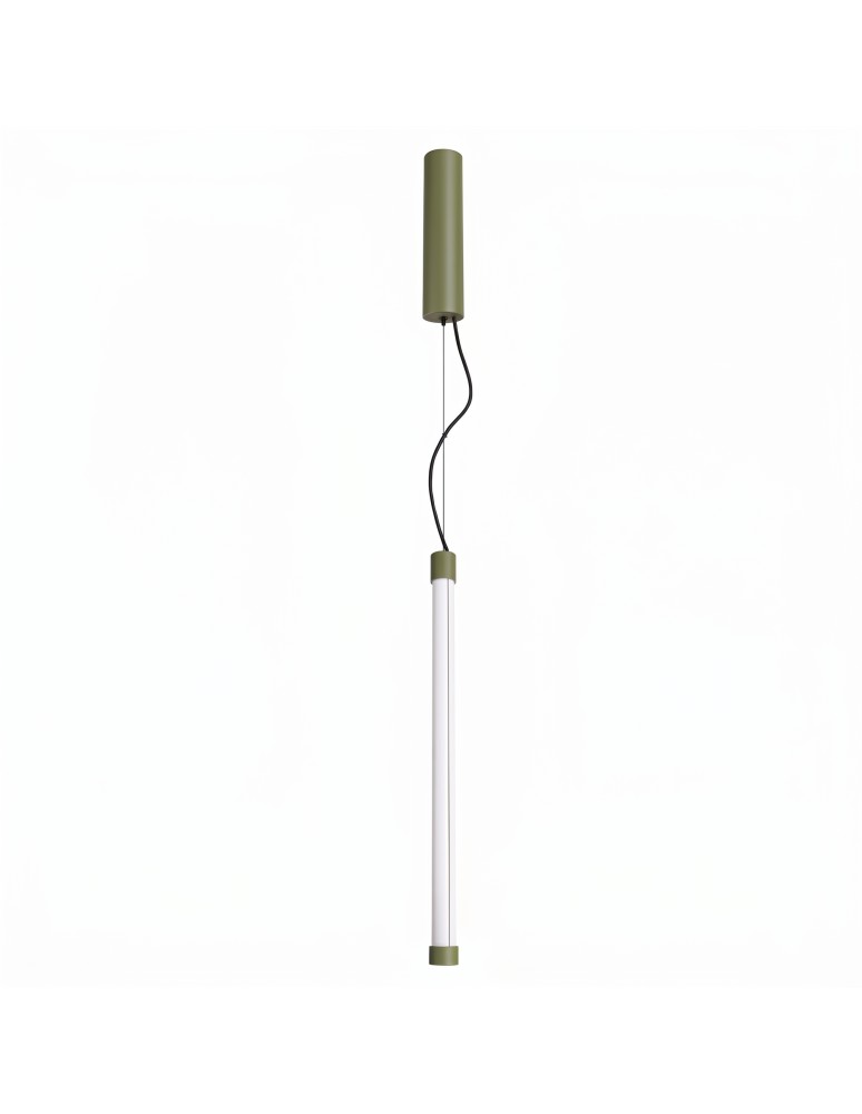 Thoro Lampa wisząca TRANG 50 zielona oliwka LED 3000K TH.838