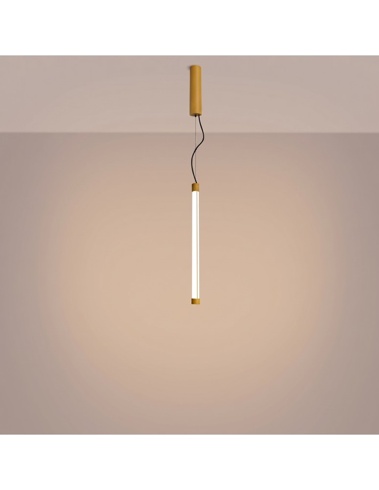 Thoro Lampa wisząca TRANG 50 żółta LED 3000K TH.839