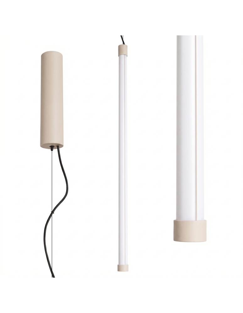 Thoro Lampa wisząca TRANG 75 beżowa LED 3000K TH.840