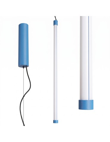 Thoro Lampa wisząca TRANG 75 błękitna LED 3000K TH.842