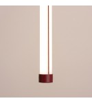 Thoro Lampa wisząca TRANG 75 burgund LED 3000K TH.844