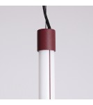 Thoro Lampa wisząca TRANG 75 burgund LED 3000K TH.844
