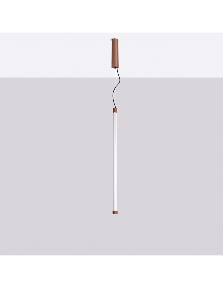 Thoro Lampa wisząca TRANG 75 mocca LED 3000K TH.847