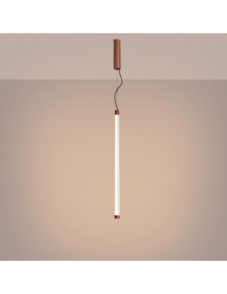 Thoro Lampa wisząca TRANG 75 mocca LED 3000K TH.847