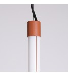 Thoro Lampa wisząca TRANG 75 ochra czerwona LED 3000K TH.848