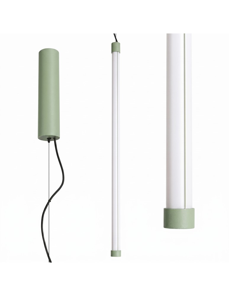 Thoro Lampa wisząca TRANG 75 szałwiowa LED 3000K TH.850