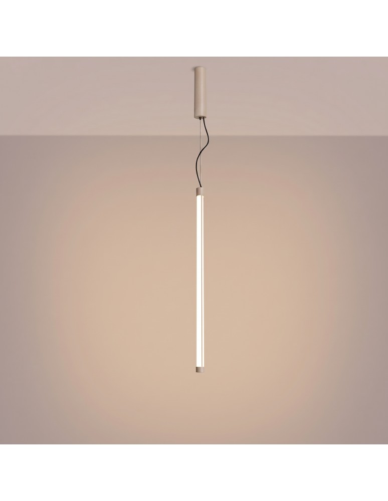Thoro Lampa wisząca TRANG 75 taupe LED 3000K TH.851