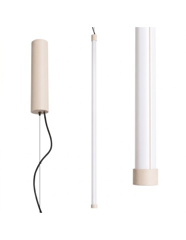 Thoro Lampa wisząca TRANG 100 beżowa LED 3000K TH.855