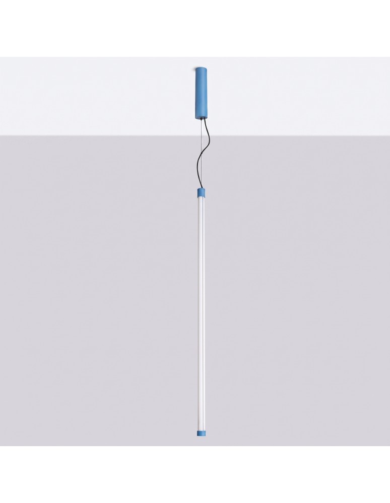 Thoro Lampa wisząca TRANG 100 błękitna LED 3000K TH.857