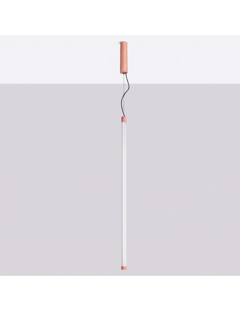 Thoro Lampa wisząca TRANG 100 brzoskwiniowa LED 3000K TH.858
