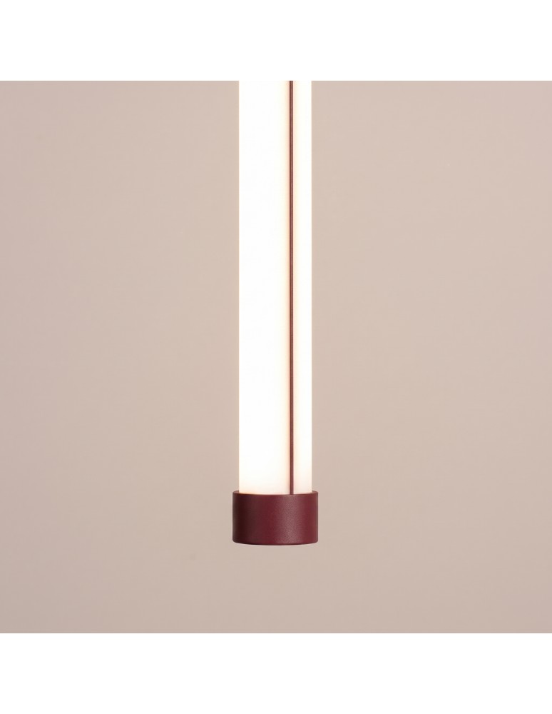 Thoro Lampa wisząca TRANG 100 burgund LED 3000K TH.859
