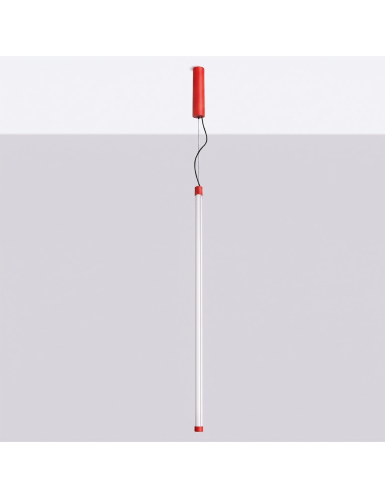 Thoro Lampa wisząca TRANG 100 czerwona LED 3000K TH.861