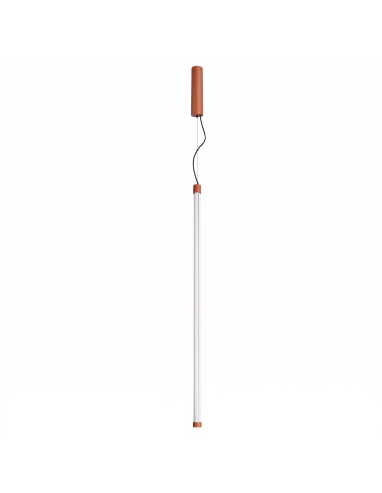 Thoro Lampa wisząca TRANG 100 ochra czerwona LED 3000K TH.863