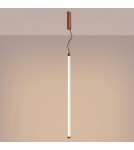 Thoro Lampa wisząca TRANG 100 ochra czerwona LED 3000K TH.863