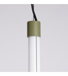 Thoro Lampa wisząca TRANG 100 zielona oliwka LED 3000K TH.868