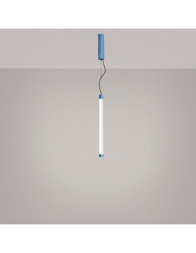 Thoro Lampa wisząca TRANG 50 błękitna LED 4000K TH.872