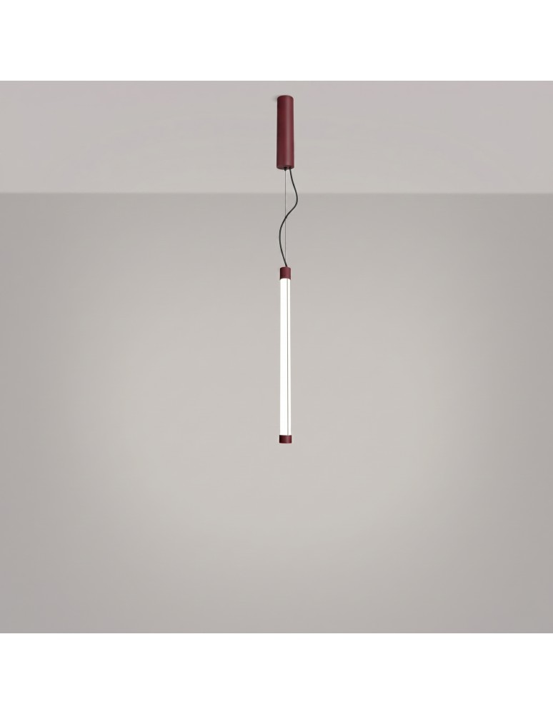 Thoro Lampa wisząca TRANG 50 burgund LED 4000K TH.874