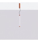 Thoro Lampa wisząca TRANG 50 ochra czerwona LED 4000K TH.878
