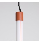 Thoro Lampa wisząca TRANG 50 ochra czerwona LED 4000K TH.878