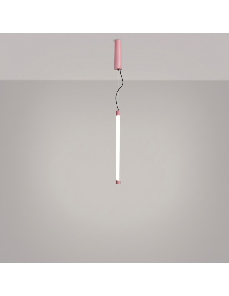 Thoro Lampa wisząca TRANG 50 różowa LED 4000K TH.879