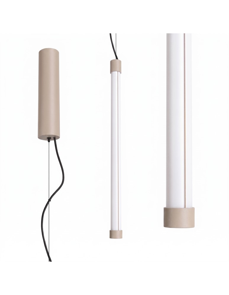 Thoro Lampa wisząca TRANG 50 taupe LED 4000K TH.881