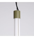 Thoro Lampa wisząca TRANG 50 zielona oliwka LED 4000K TH.883