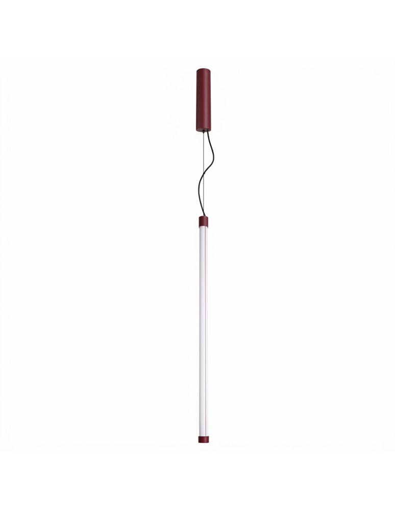 Thoro Lampa wisząca TRANG 75 burgund LED 4000K TH.889
