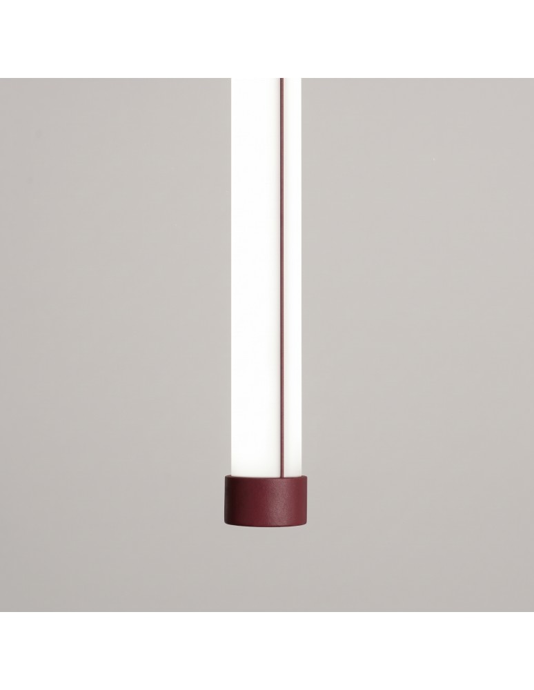 Thoro Lampa wisząca TRANG 75 burgund LED 4000K TH.889