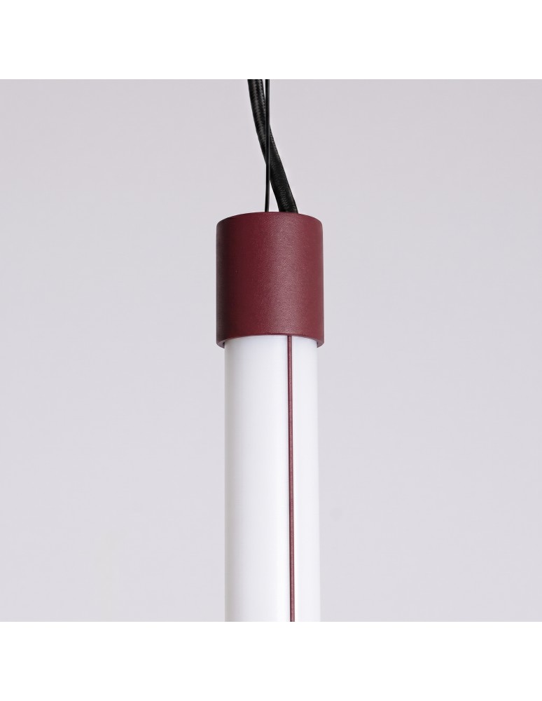 Thoro Lampa wisząca TRANG 75 burgund LED 4000K TH.889