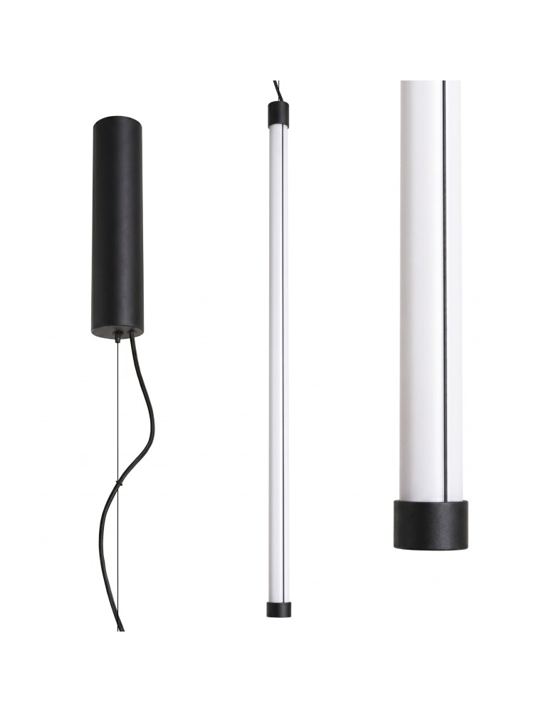 Thoro Lampa wisząca TRANG 75 czarna LED 4000K TH.890