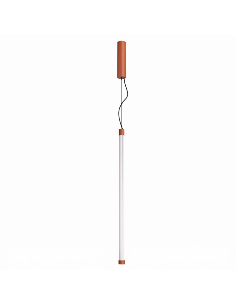 Thoro Lampa wisząca TRANG 75 ochra czerwona LED 4000K TH.893