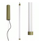 Thoro Lampa wisząca TRANG 75 zielona oliwka LED 4000K TH.898