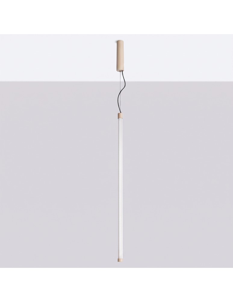 Thoro Lampa wisząca TRANG 100 beżowa LED 4000K TH.900