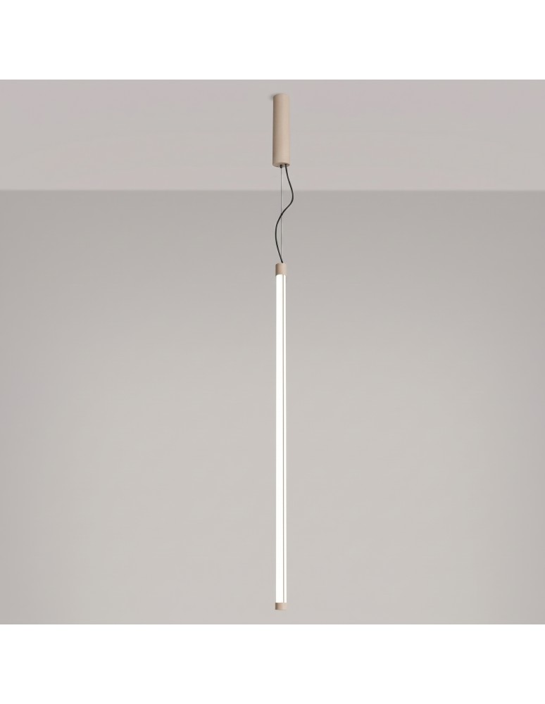 Thoro Lampa wisząca TRANG 100 beżowa LED 4000K TH.900