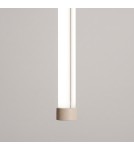 Thoro Lampa wisząca TRANG 100 beżowa LED 4000K TH.900