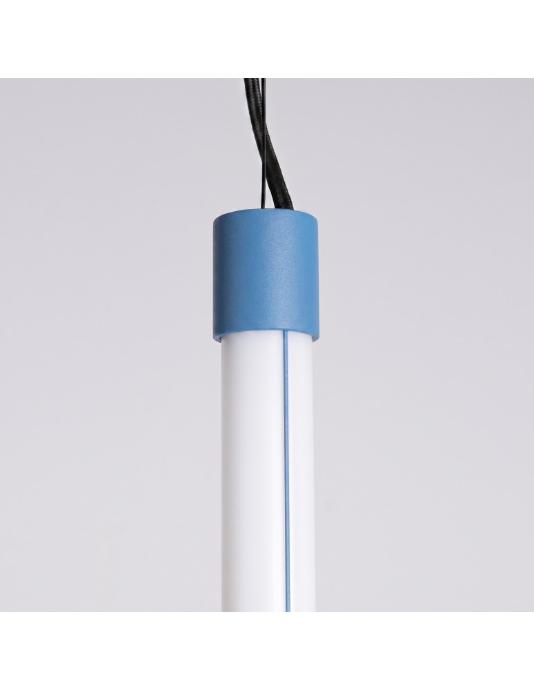 Thoro Lampa wisząca TRANG 100 błękitna LED 4000K TH.902