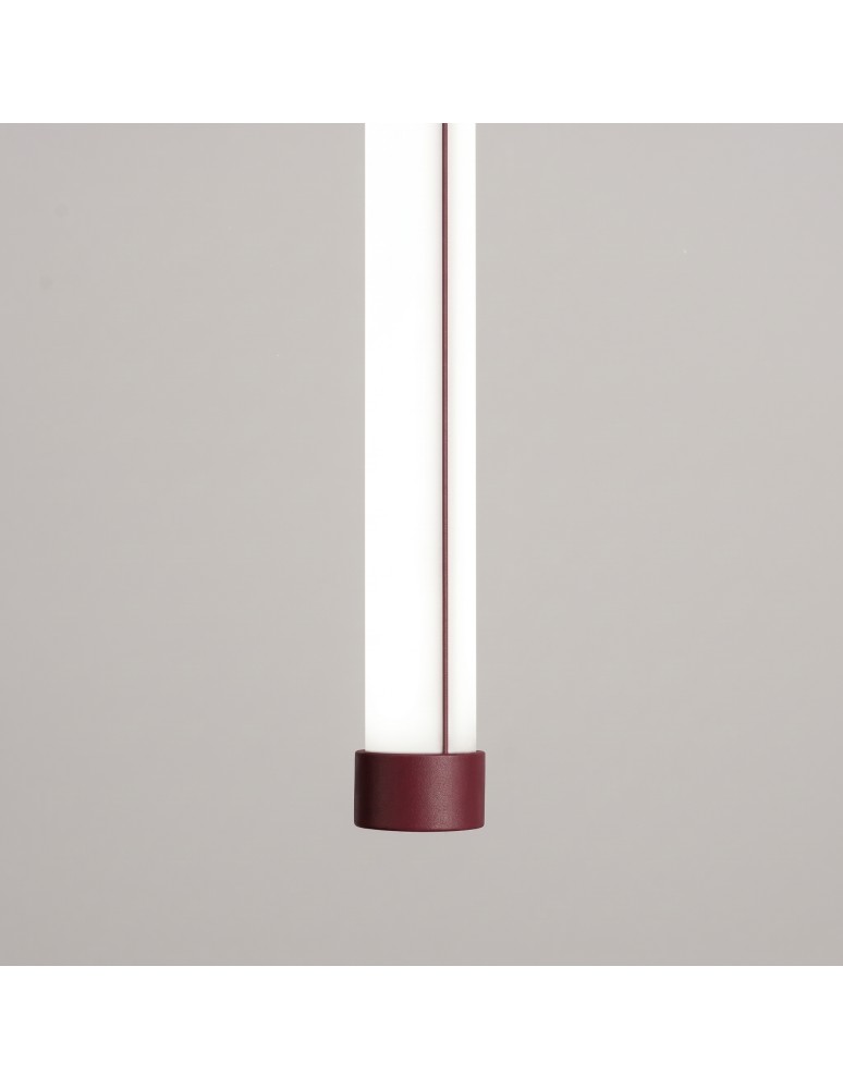 Thoro Lampa wisząca TRANG 100 burgund LED 4000K TH.904