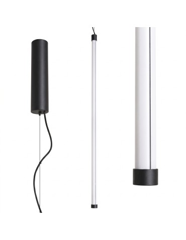 Thoro Lampa wisząca TRANG 100 czarna LED 4000K TH.905