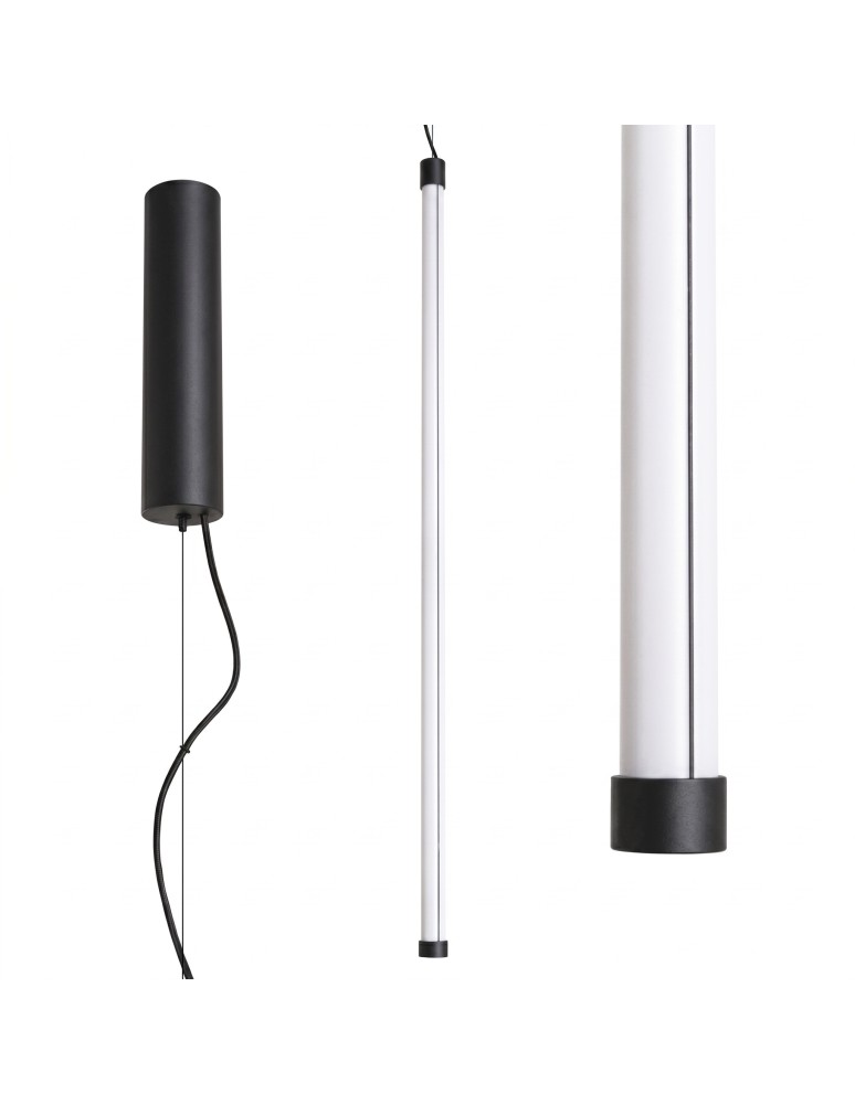 Thoro Lampa wisząca TRANG 100 czarna LED 4000K TH.905