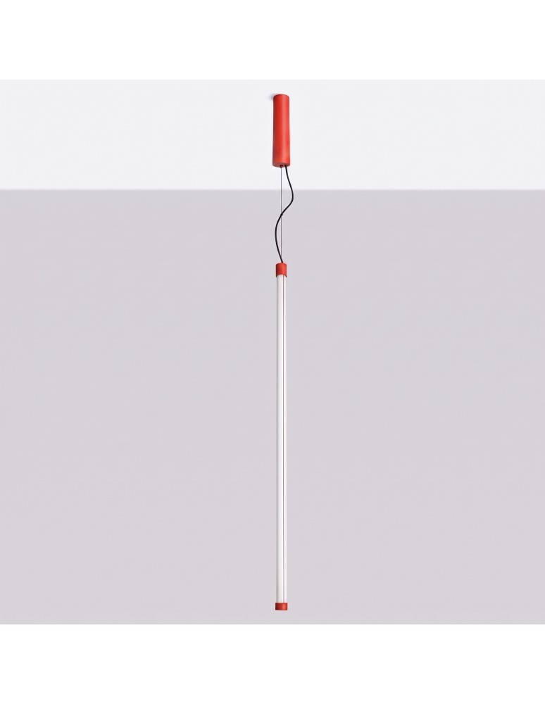 Thoro Lampa wisząca TRANG 100 czerwona LED 4000K TH.906