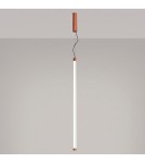 Thoro Lampa wisząca TRANG 100 ochra czerwona LED 4000K TH.908