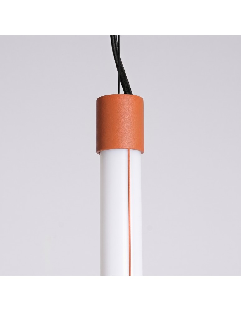 Thoro Lampa wisząca TRANG 100 ochra czerwona LED 4000K TH.908
