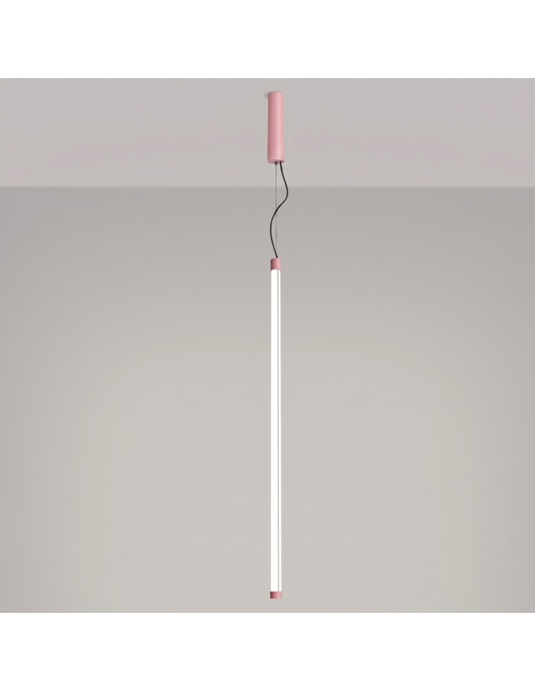Thoro Lampa wisząca TRANG 100 różowa LED 4000K TH.909