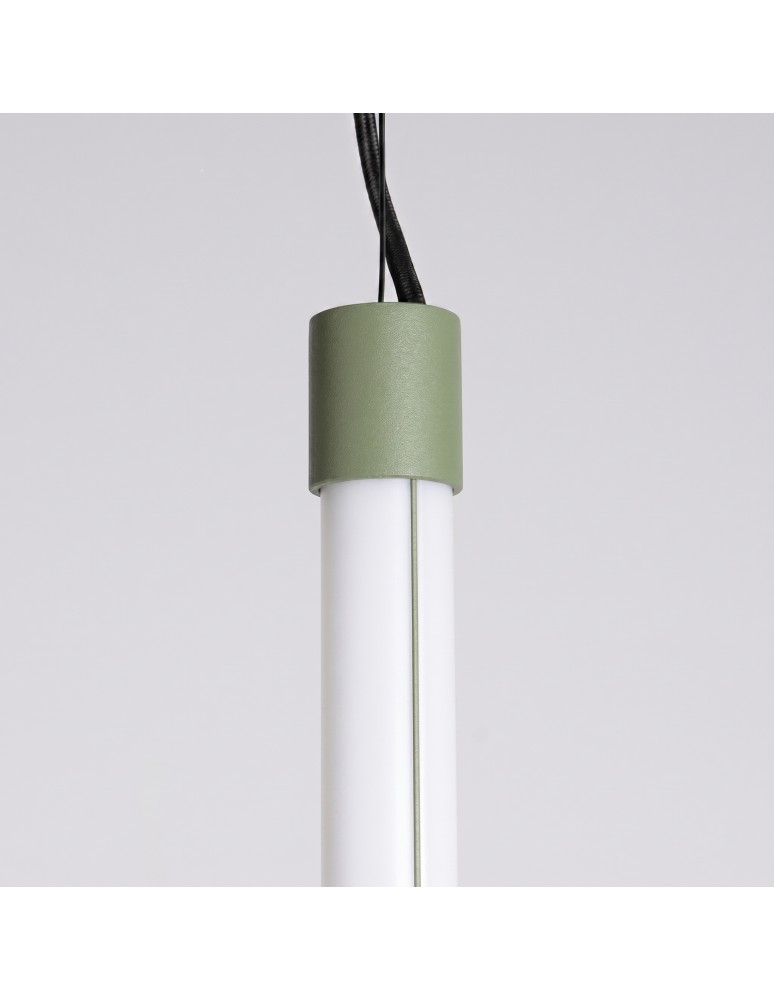 Thoro Lampa wisząca TRANG 100 szałwiowa LED 4000K TH.910