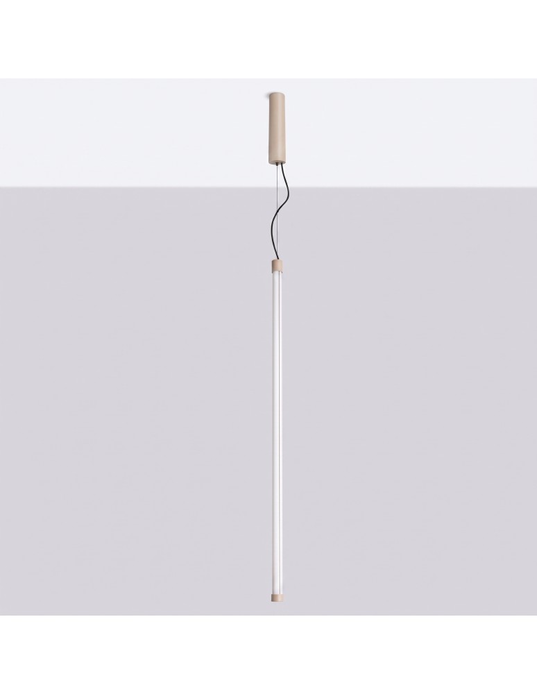 Thoro Lampa wisząca TRANG 100 taupe LED 4000K TH.911